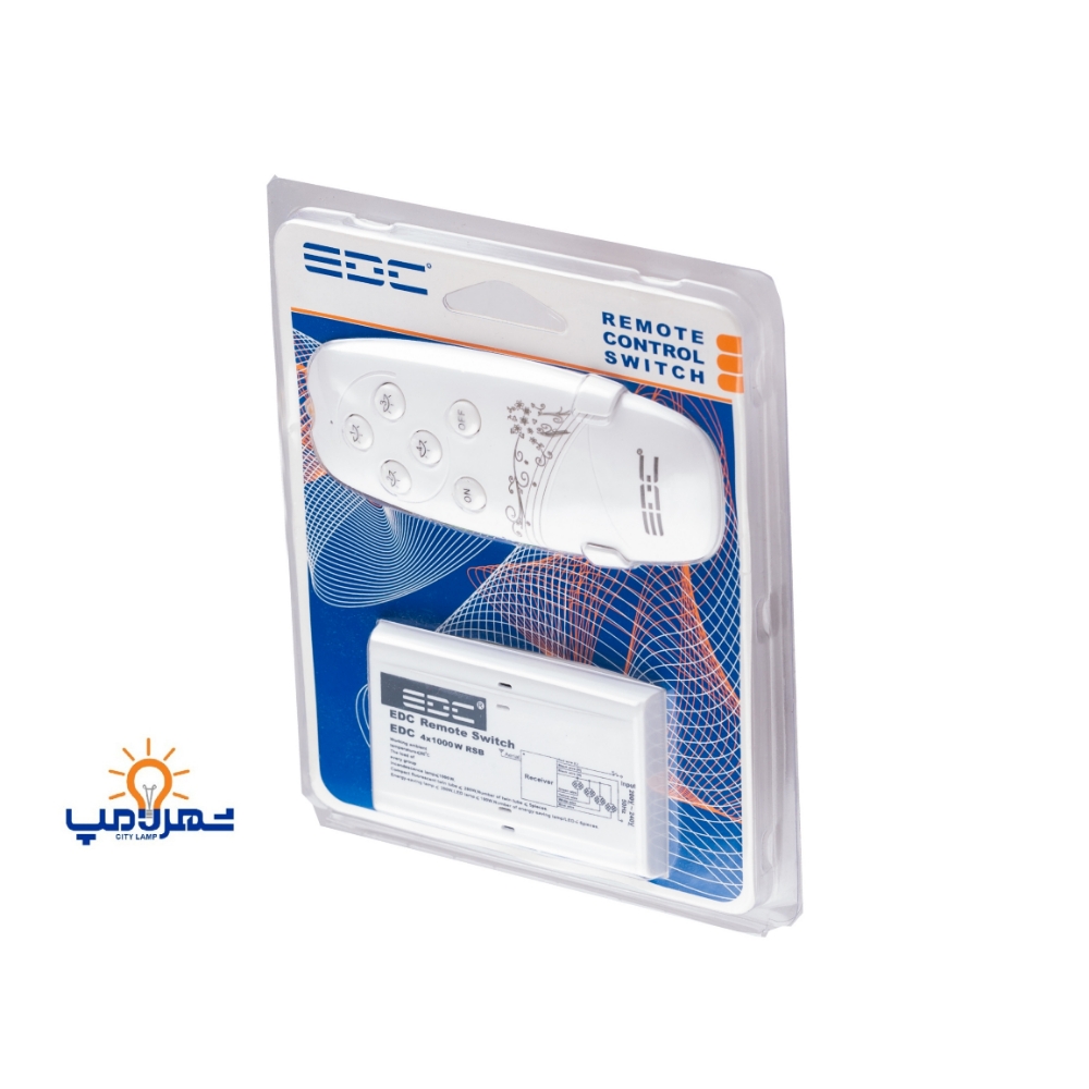 ریموت کنترل روشنایی 4 کانال ای دی سی (EDC)