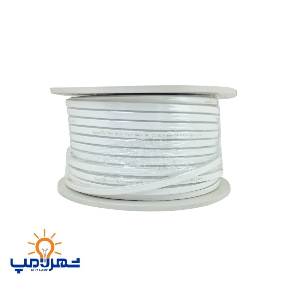 نئون فلکسی 8 وات 120 چیپ(20 سانت برش) پارس شعاع توس (10 متری)