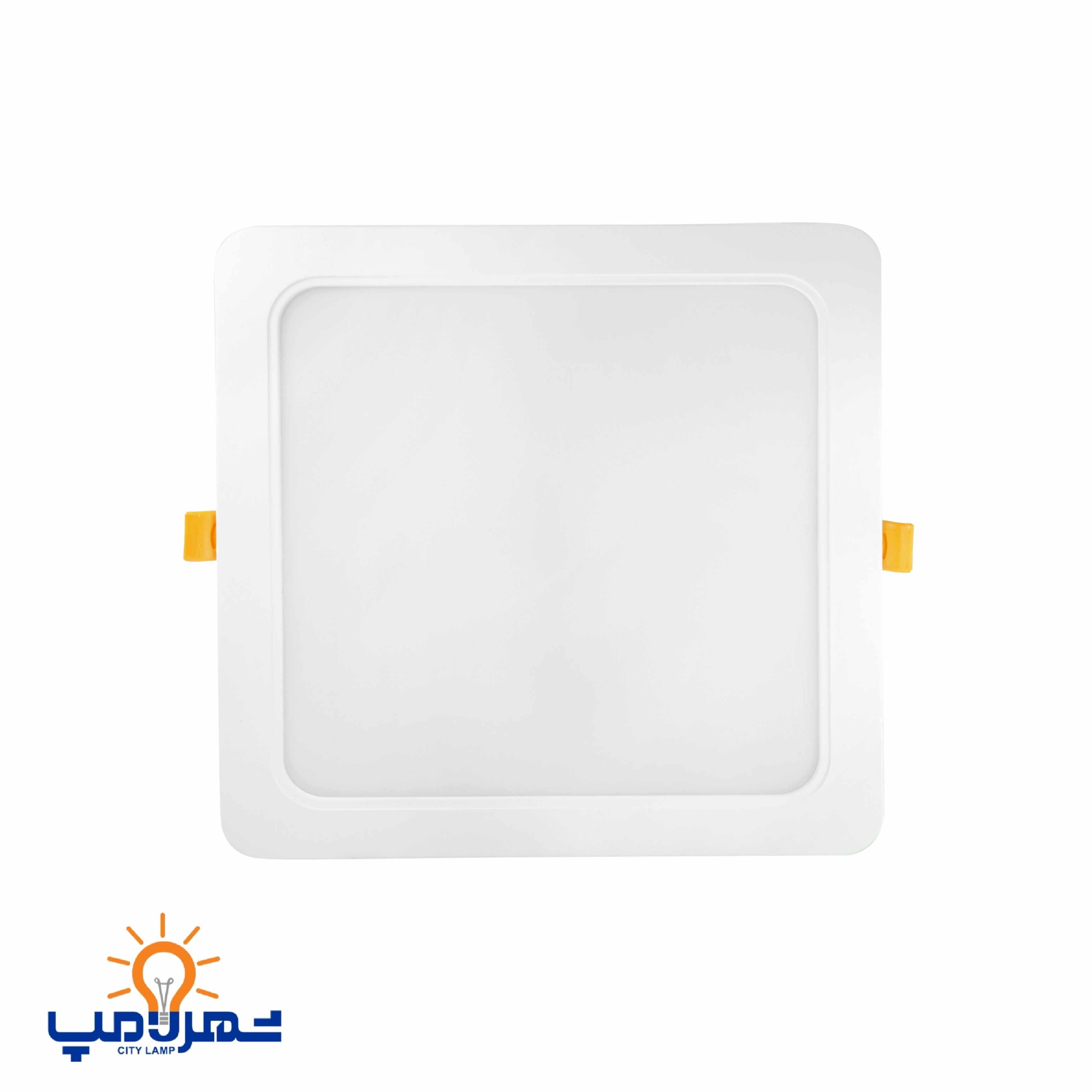 پنل ال ای دی 24 وات مدل بک لایت سروش مربع پارس شهاب