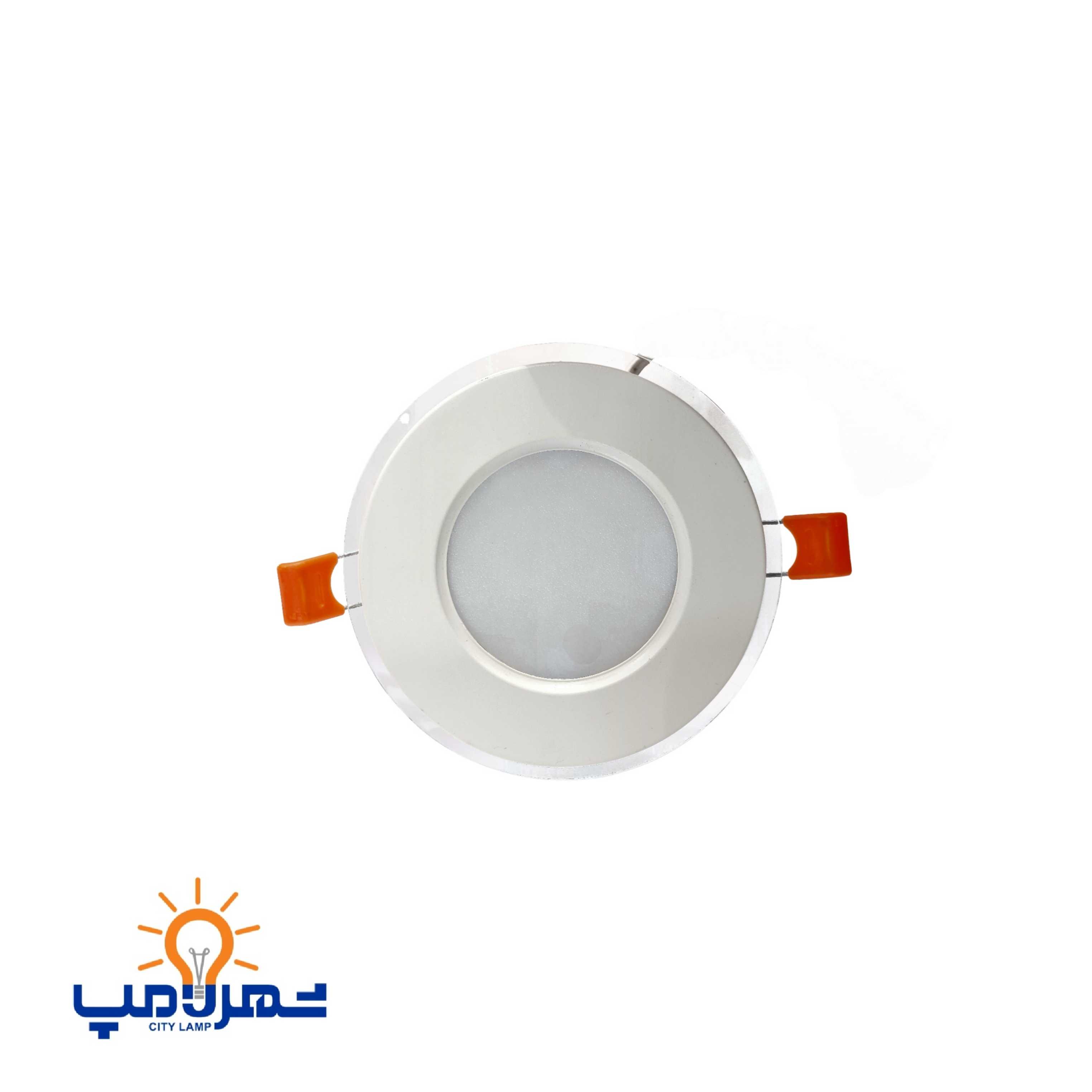 پنل ال ای دی 8 وات مدل دور شیشه(مدل نسترن DOB) پارس شهاب