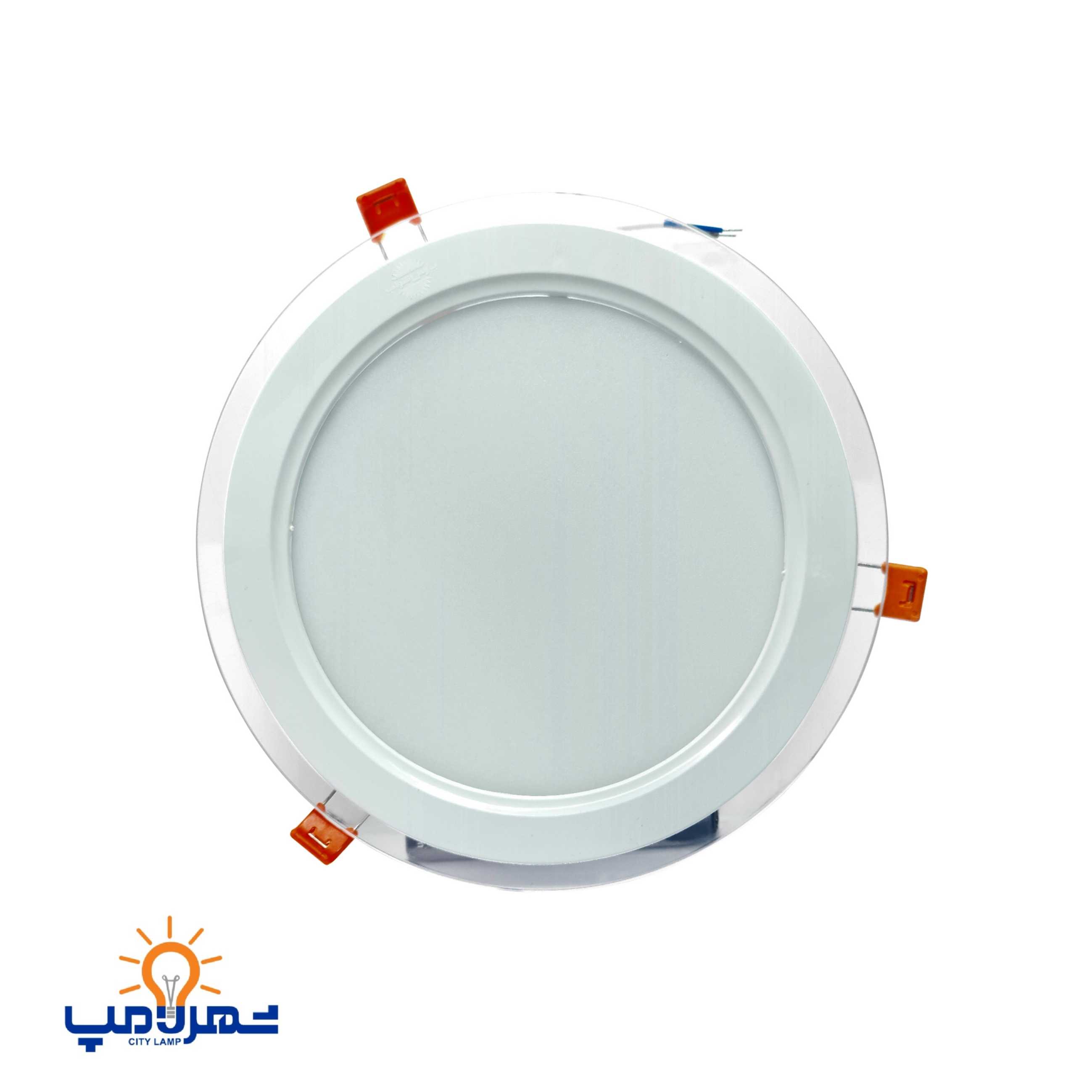 پنل ال ای دی 30 وات مدل دور شیشه(مدل نسترن DOB) پارس شهاب