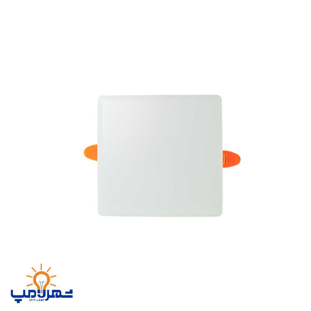 پنل ال ای دی 18 وات مربعی مدل AF-FA 18WS فنر سایزشو افراتاب