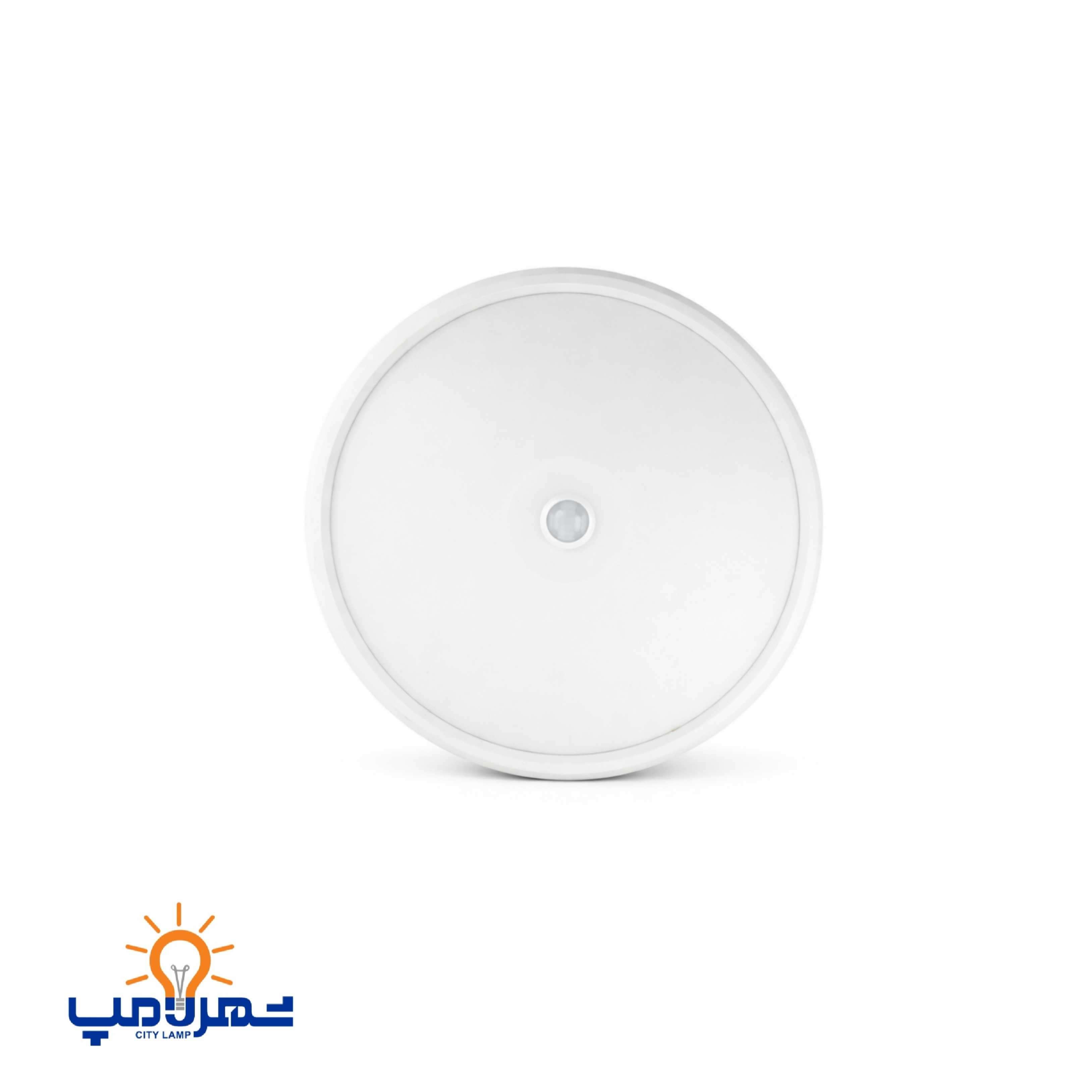 چراغ سقفی روکار سنسور دار  18 وات دایره مدل فتوسنس ای دی سی  