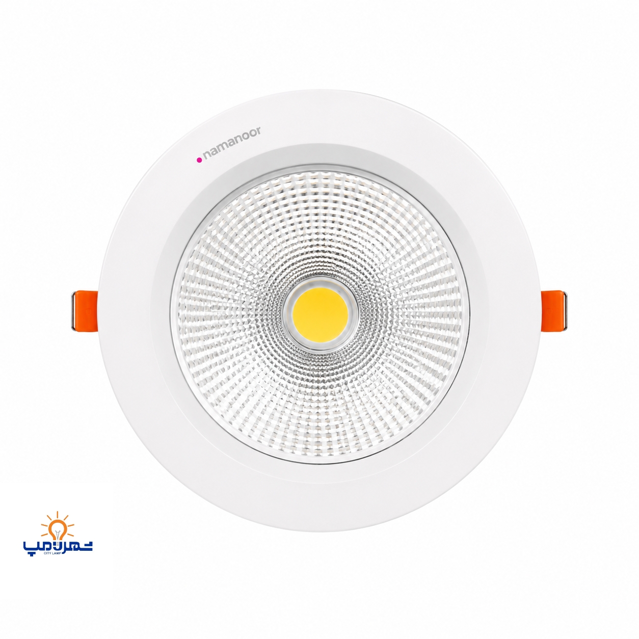 چراغ سیلندری 80 وات توکار مدل CA25-R80 نمانور