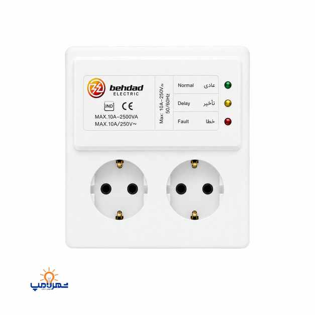 محافظ 2 خانه مغزی سرامیک بهداد الکتریک