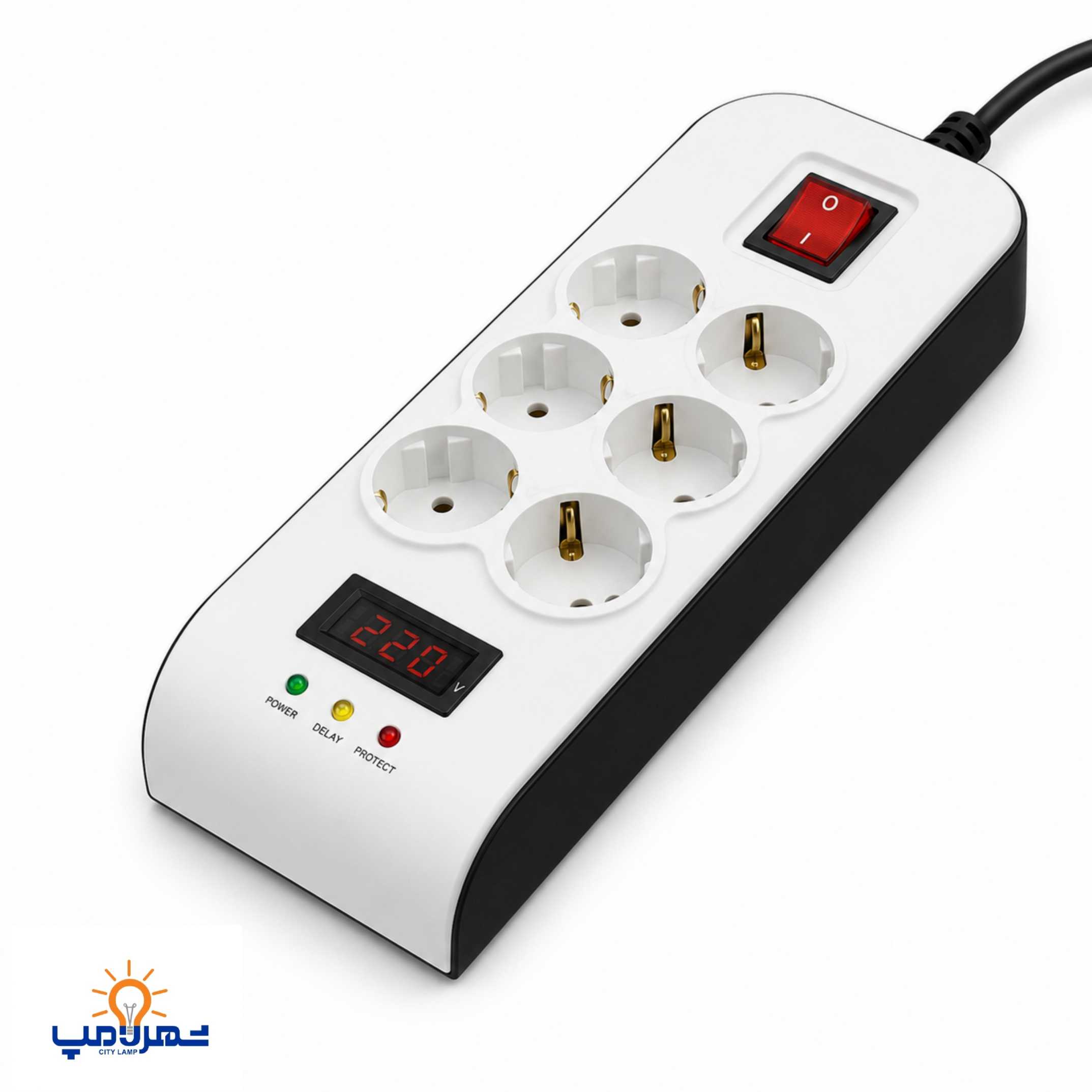 محافظ 6 خانه دیجیتال مدل PE2060 پارت الکتریک