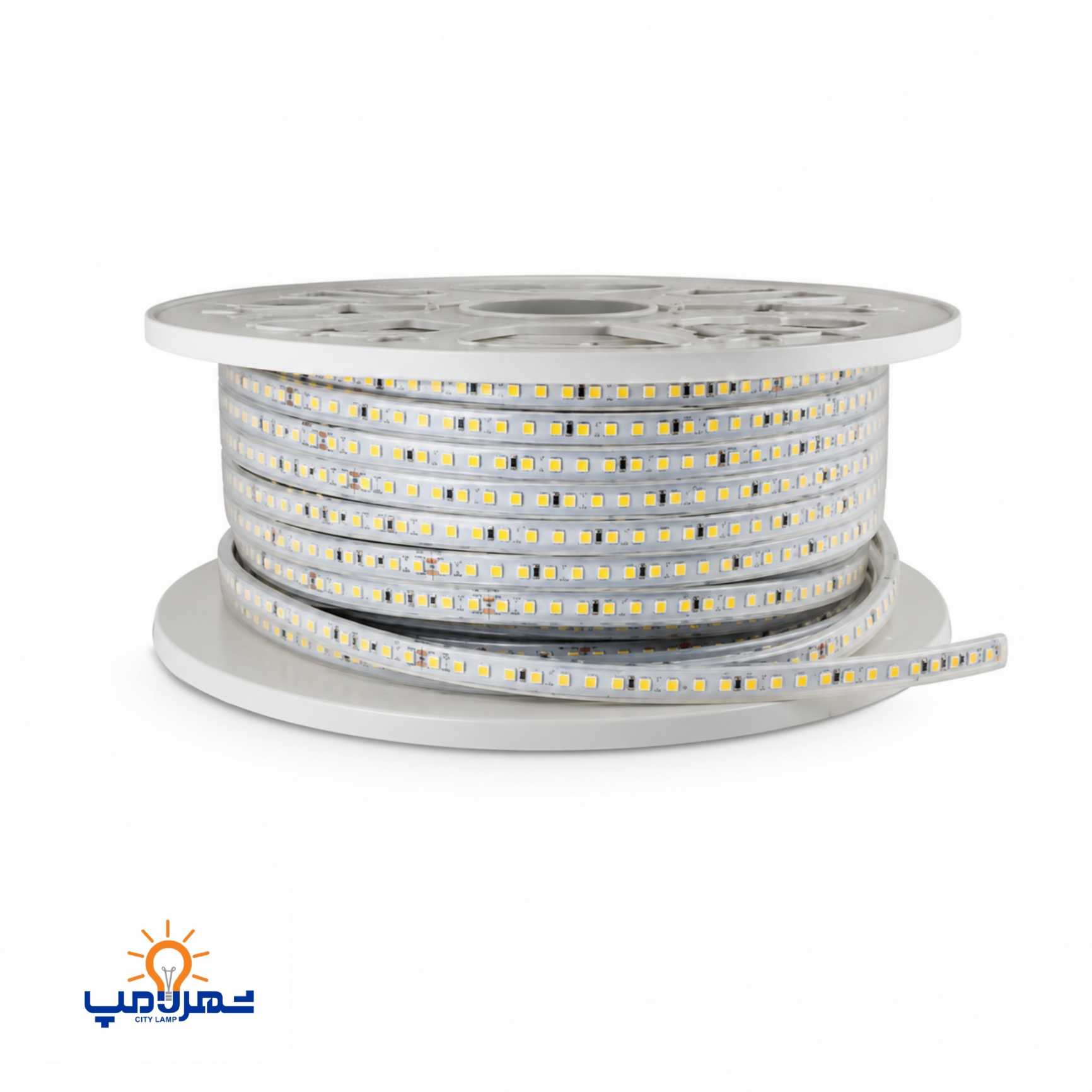 ریسه شلنگی 8 وات رویالوکس 120 چیپ پارس شعاع توس (حلقه 100 متری)