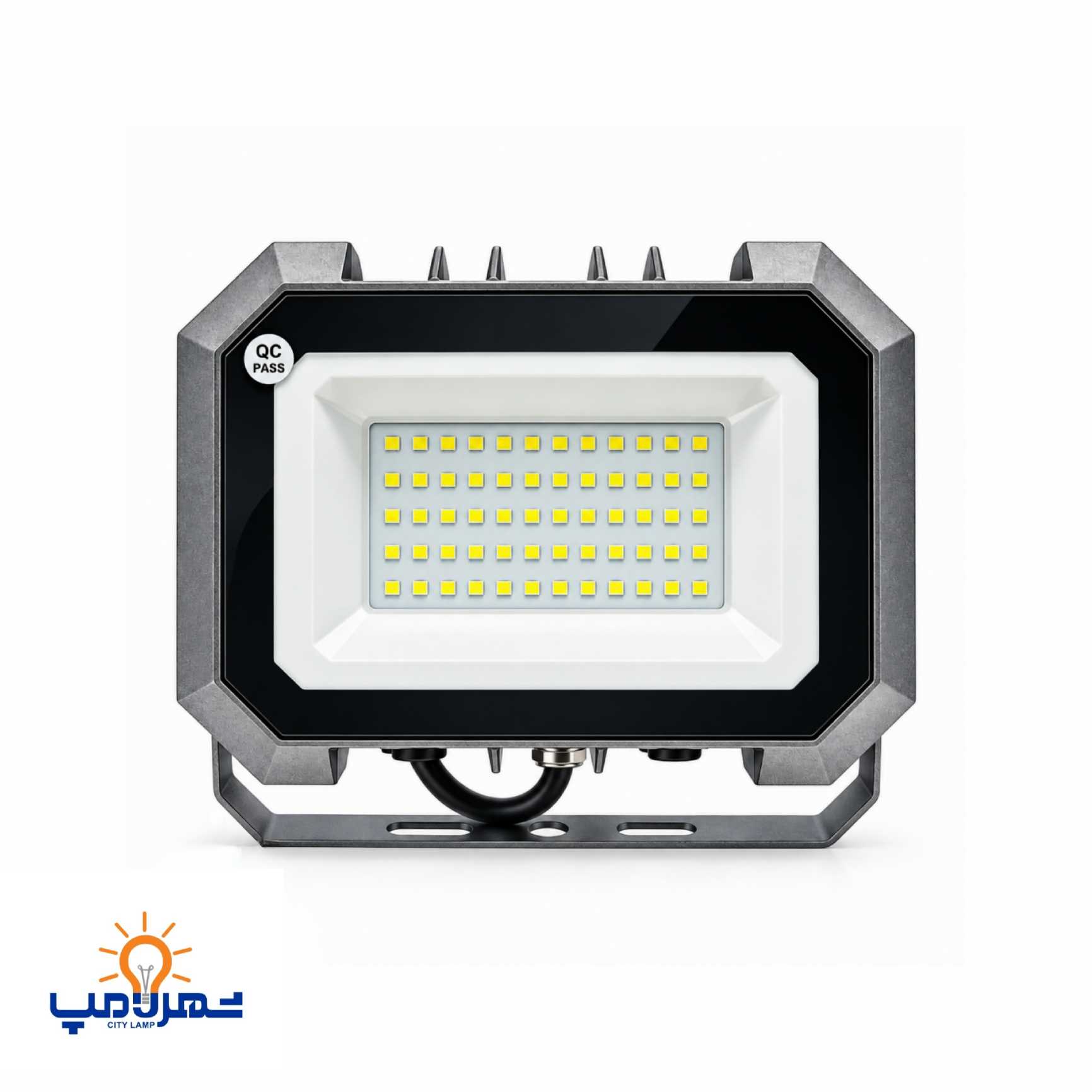 پروژکتور 50 وات سری اوپال DOB دور نقره ای پارس شهاب