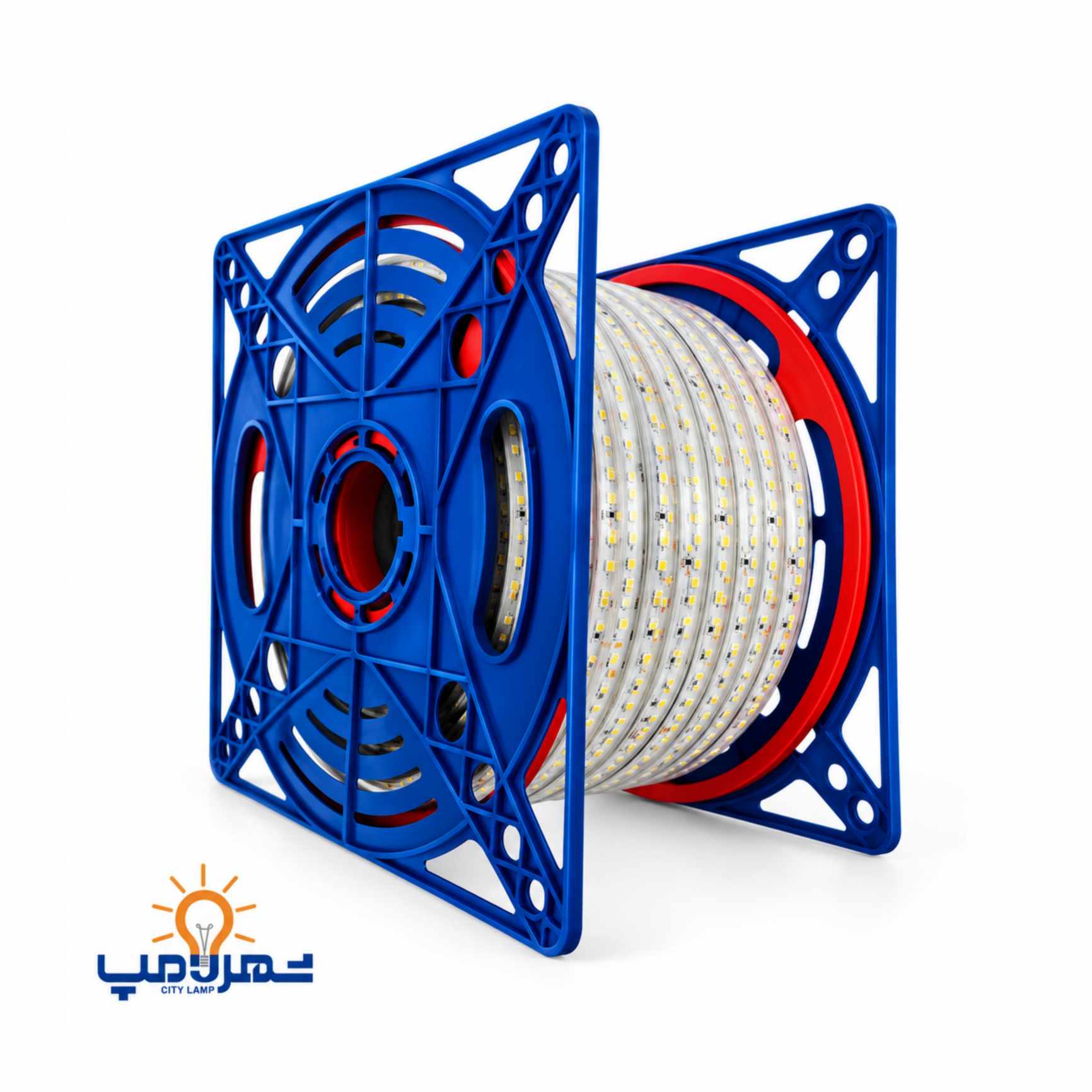 ریسه شلنگی وایرلس تراکم 120 نمانور(برش 10سانت) طول 100متری
