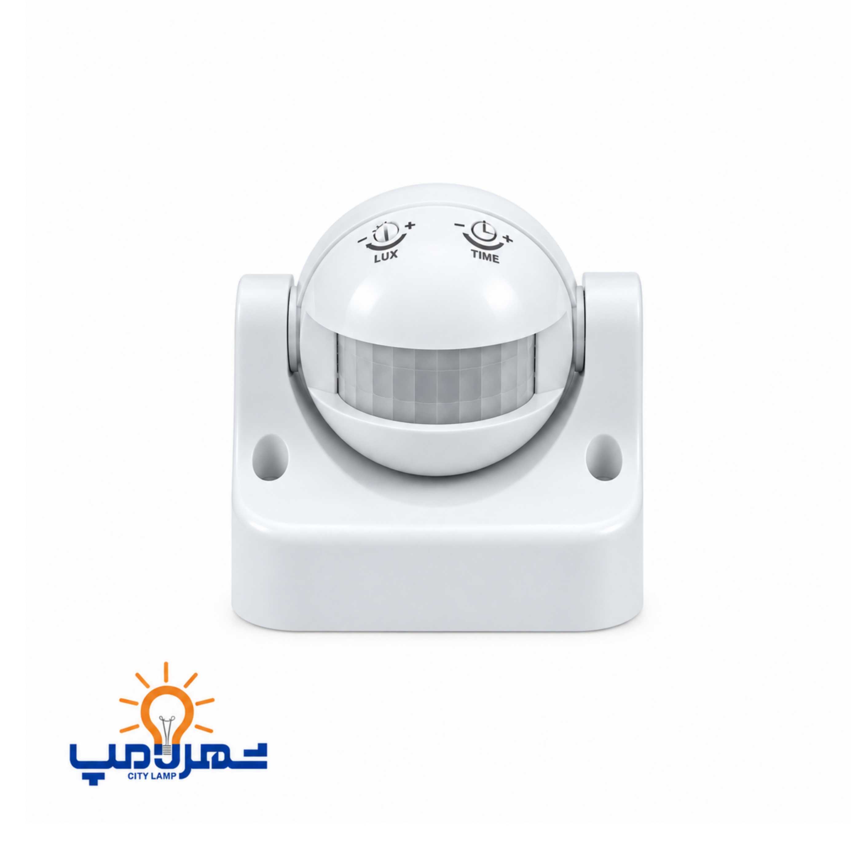 سنسور حرکتی دیواری روکار 180 درجه پارس شهاب