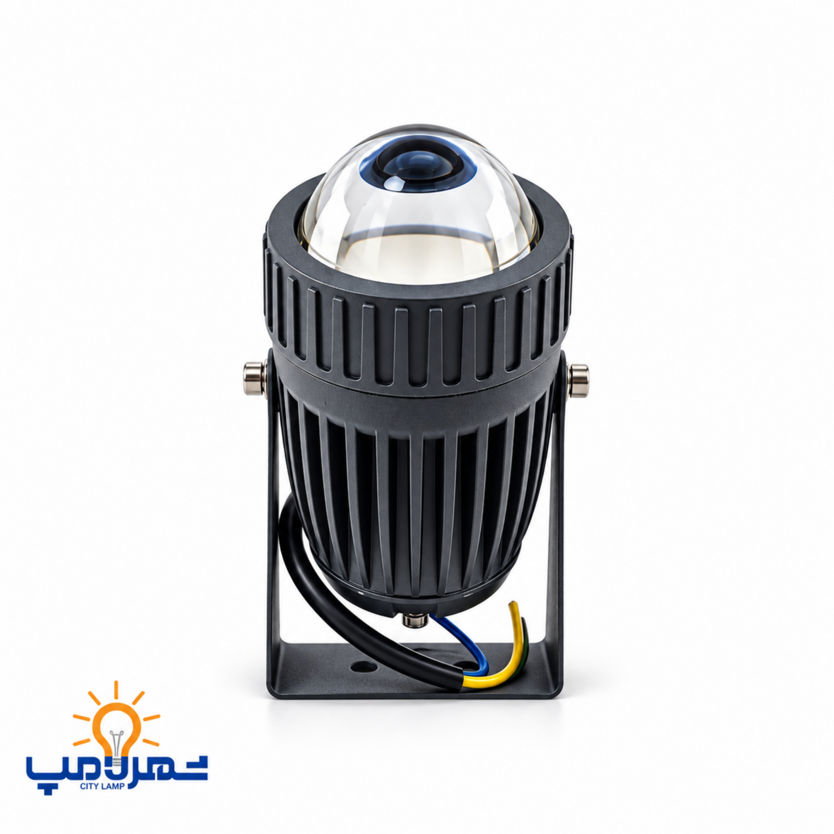 چراغ نما جت لایت 10 وات بدنه طوسی پارس شهاب