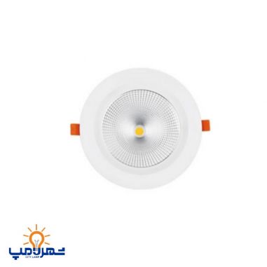 چراغ سیلندری 30 وات توکار SMD مدل هارمونیک پارس شعاع توس