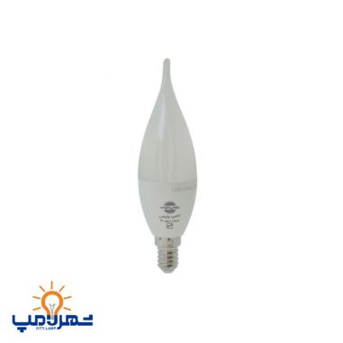 لامپ ال ای دی 7 وات مدل اشکی مات پارس شهاب پایه E14