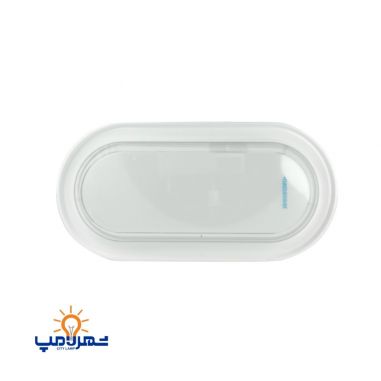 چراغ دیواری 25 وات روکار مدل بیضی(دو دیفیوزر) نمانور