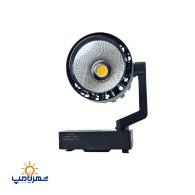 چراغ ریلی 50 وات بدنه مشکی  پارس شعاع توس