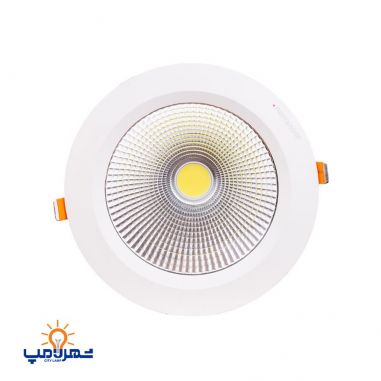 چراغ سیلندری 80 وات توکار گرد مدل 216R-R80 نمانور