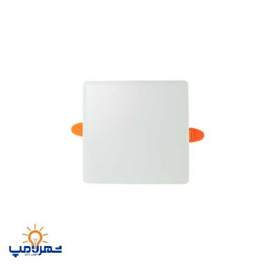 پنل ال ای دی 18 وات مربعی مدل AF-FA 18WS فنر سایزشو افراتاب