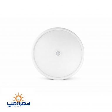 چراغ سقفی روکار سنسور دار  18 وات دایره مدل فتوسنس ای دی سی  