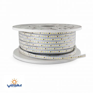 ریسه شلنگی 8 وات رویالوکس 120 چیپ پارس شعاع توس (حلقه 100 متری)