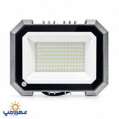 پروژکتور 100 وات اوپال DOB دور نقره ای پارس شهاب