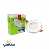 پنل ال ای دی 8 وات مدل دور شیشه(مدل نسترن DOB) پارس شهاب