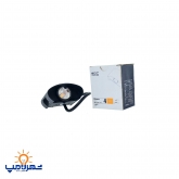 چراغ دیواری داخلی 4 وات بدنه مشکی مدل دکورا  ای دی سی