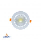 چراغ سیلندری 15 وات توکار مدل SBR متحرک نمانور