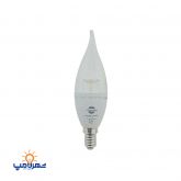 لامپ ال ای دی 7 وات مدل اشکی شفاف پارس شهاب پایه E14