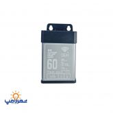 منبع تغذیه 12ولت سوییچینگ 60وات 5 آمپر جم GEEM