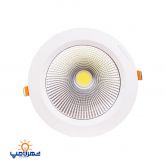 چراغ سیلندری 80 وات توکار گرد مدل 216R-R80 نمانور