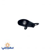 چراغ دیواری داخلی 4 وات بدنه مشکی مدل دکورا  ای دی سی