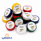 چسب برق رنگی مشکی و سفید  ۱۰ یاردی ای دی سی