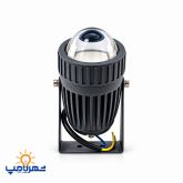 چراغ نما جت لایت 10 وات بدنه طوسی پارس شهاب
