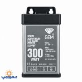 منبع تغذیه 12ولت سوییچینگ 300وات 25 آمپر جم GEEM